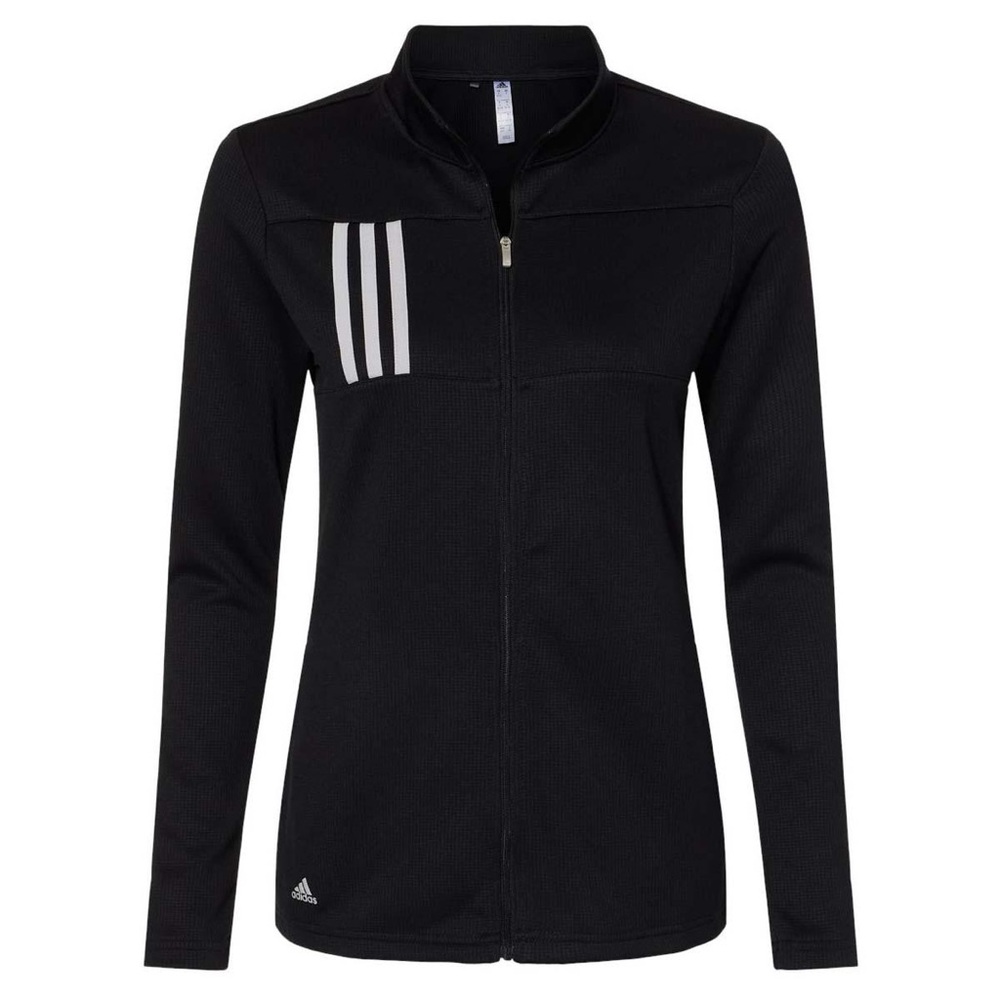 NWT Adidas Women's 3-Stripes Double Knit Full-Zip Jacket - Adidas A483